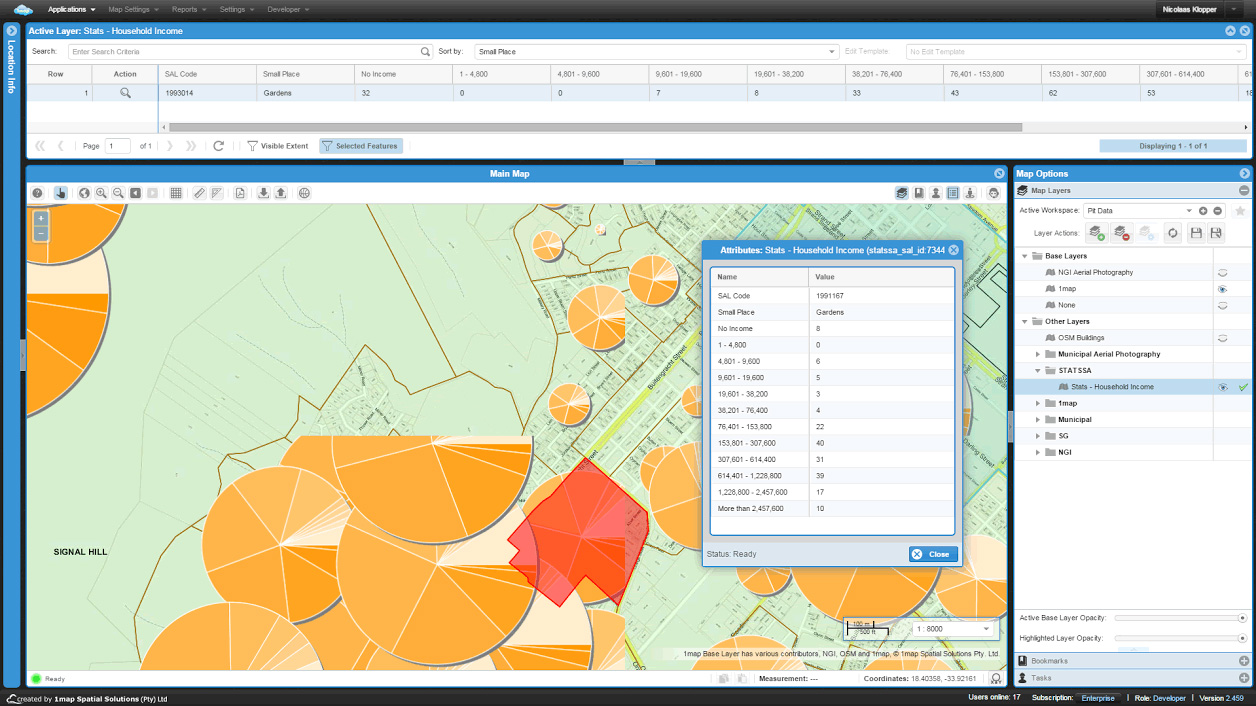 Accessible GIS Data for South Africans